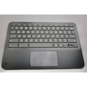 Palmrest and Keyboard with Trackpad (OEM PULL) for HP Chromebook 11MK x360 G3 EE (Touch)