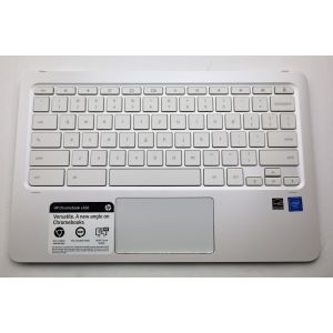 Palmrest with keyboard and Trackpad (OEM PULL) for HP Chromebook 11 (4WJ63UA)
