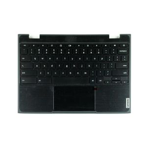 Palmrest with Keyboard and Trackpad (OEM PULL) for Lenovo Chromebook 11 100e 2nd Gen