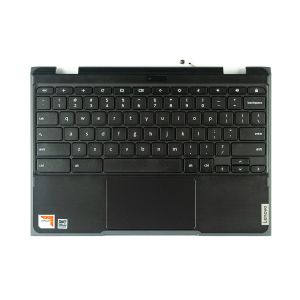 Palmrest with Keyboard and Trackpad (OEM PULL) for Lenovo Chromebook 11 300e 2nd Gen AST (Touch) - WFC Version