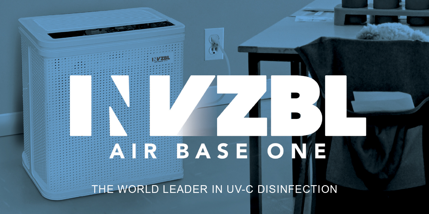 Air Base One by INVZBL the world leader in UV-C disinfection