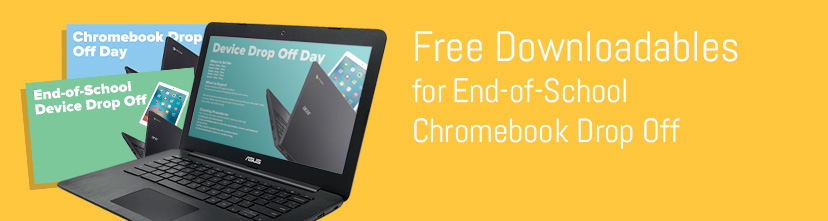 Free downloadable Chromebook background and social media posts