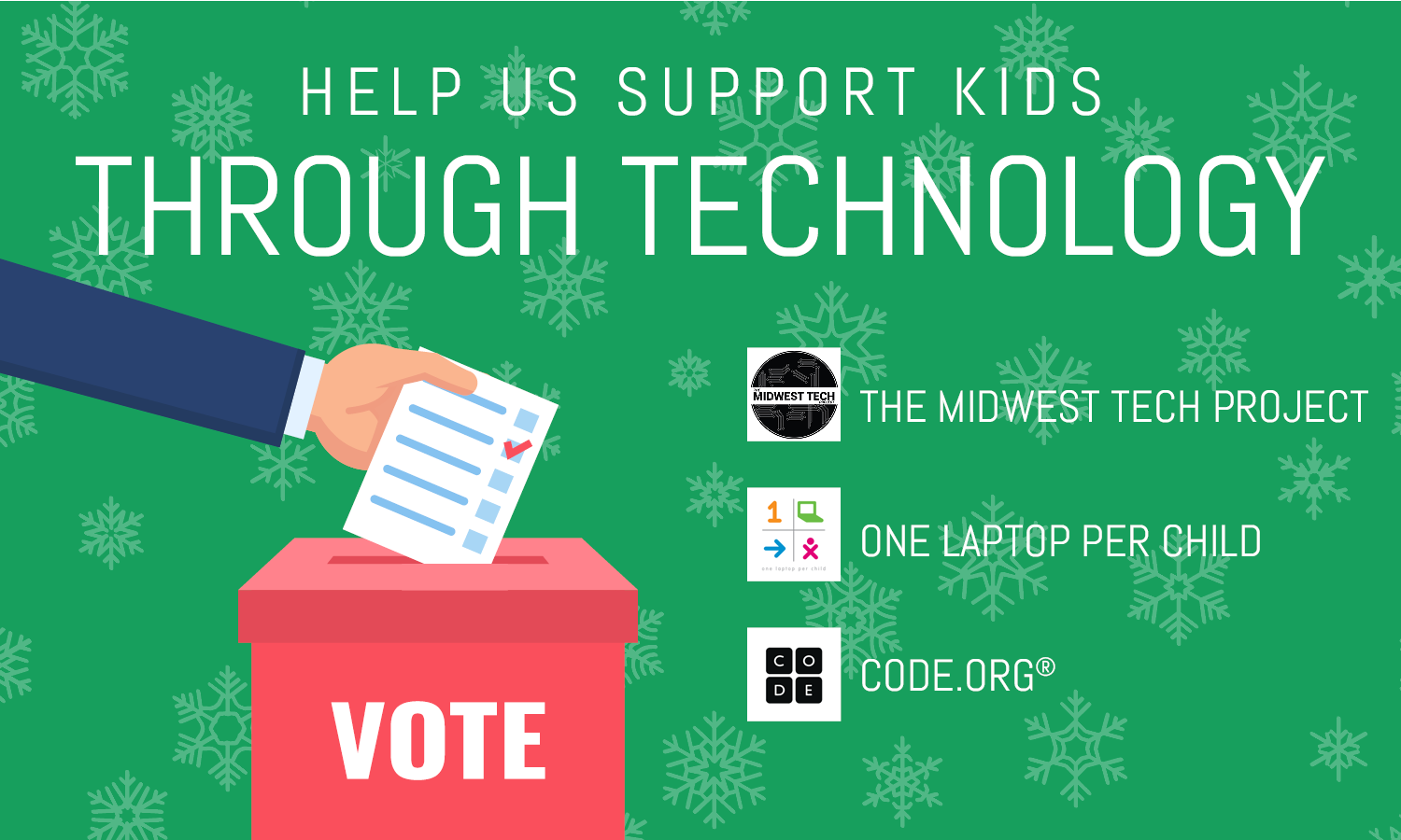 Help Us Support Kids Through Technology